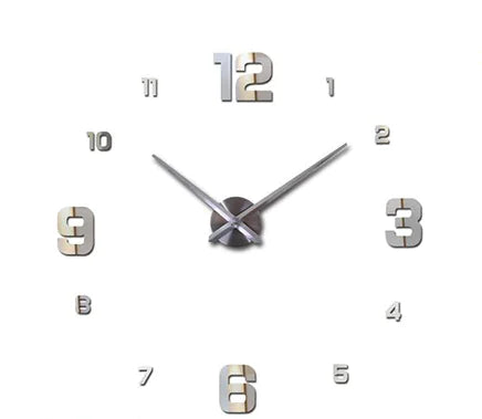 Artistic Wall Clock for Living Room Décor