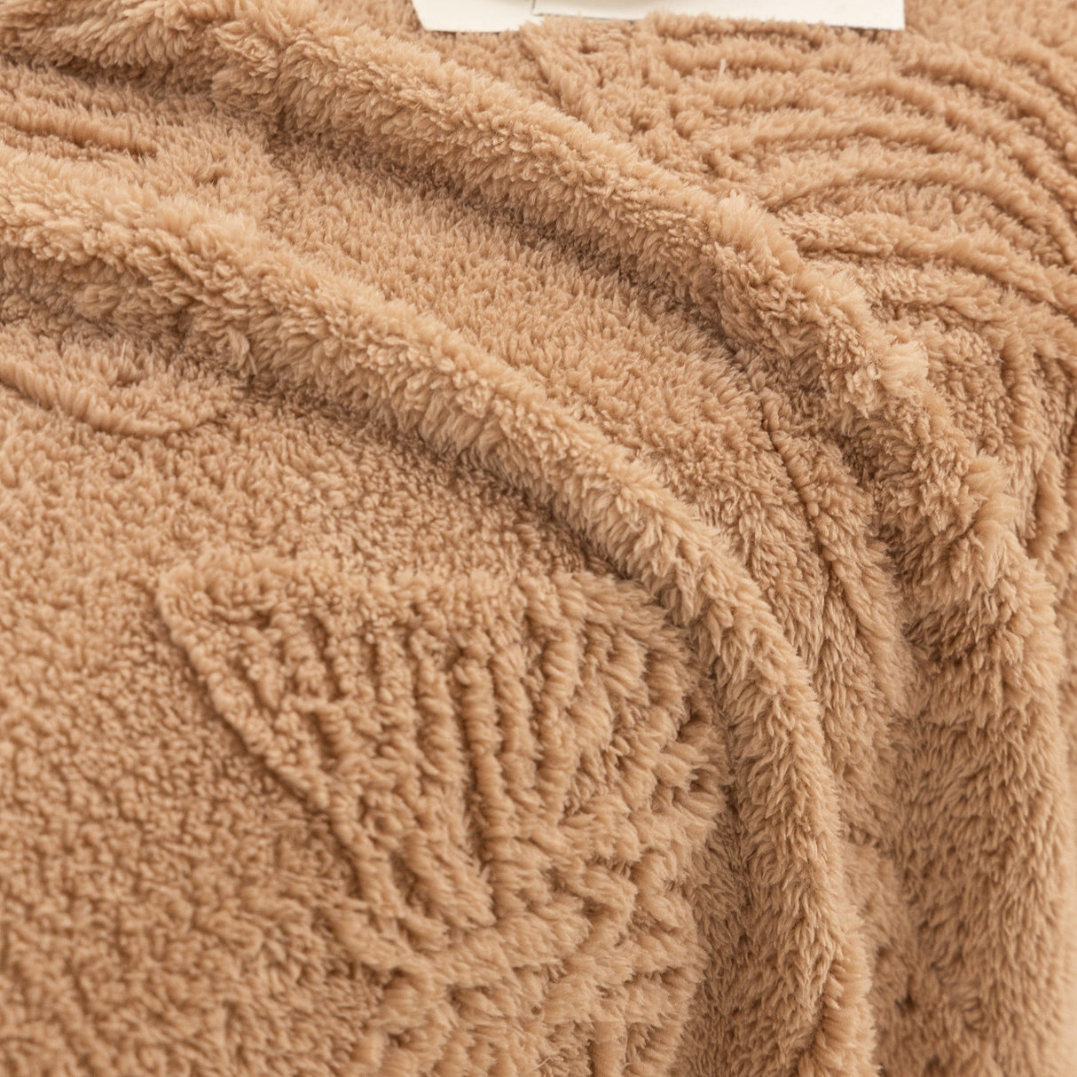 Luxury 3D Butterfly Jacquard Sofa Throw Blanket, Ultra-Soft Plush Fleece Couch Cover