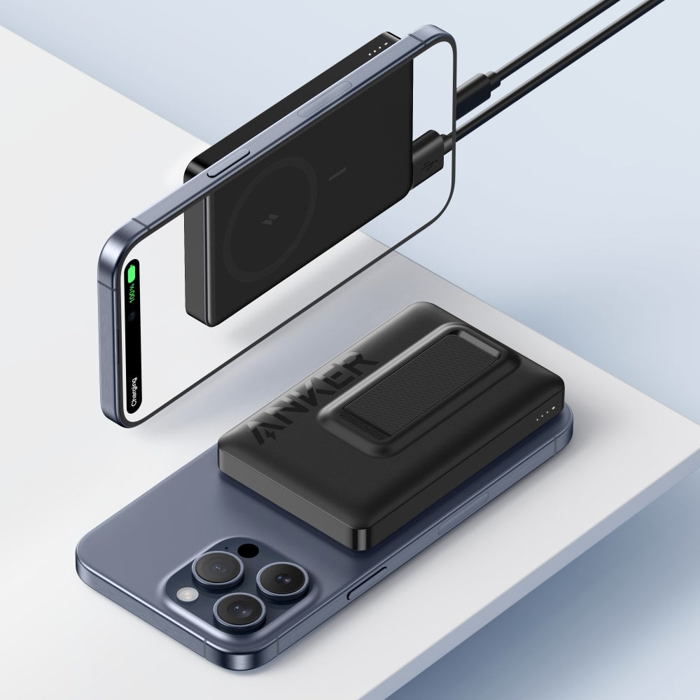 Anker MagGo Power Bank with Stand 10,000 mAh 7.5W by Anker