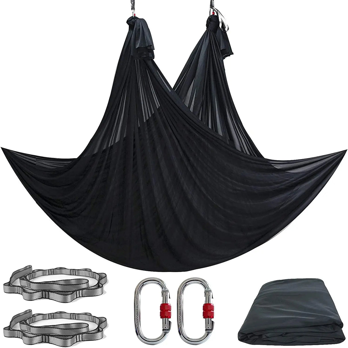 Versatile Aerial Yoga Apparatus for Home or Studio Use