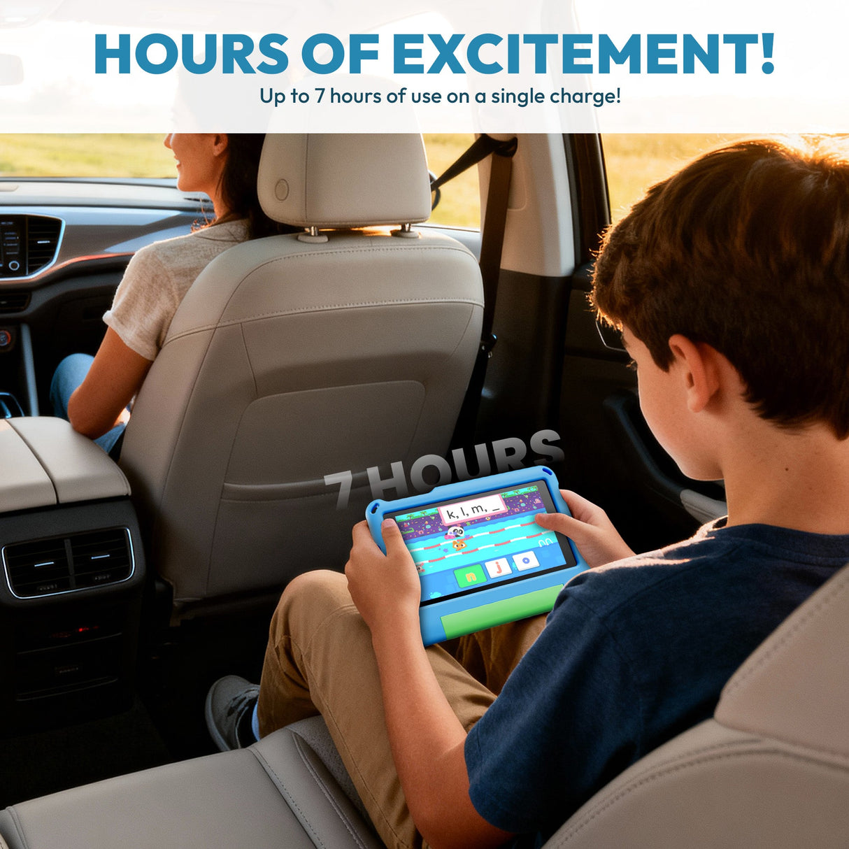 Contixo A7 | 7" Kids Tablet, 2026 Model, Epic! and Lingokids, 32GB