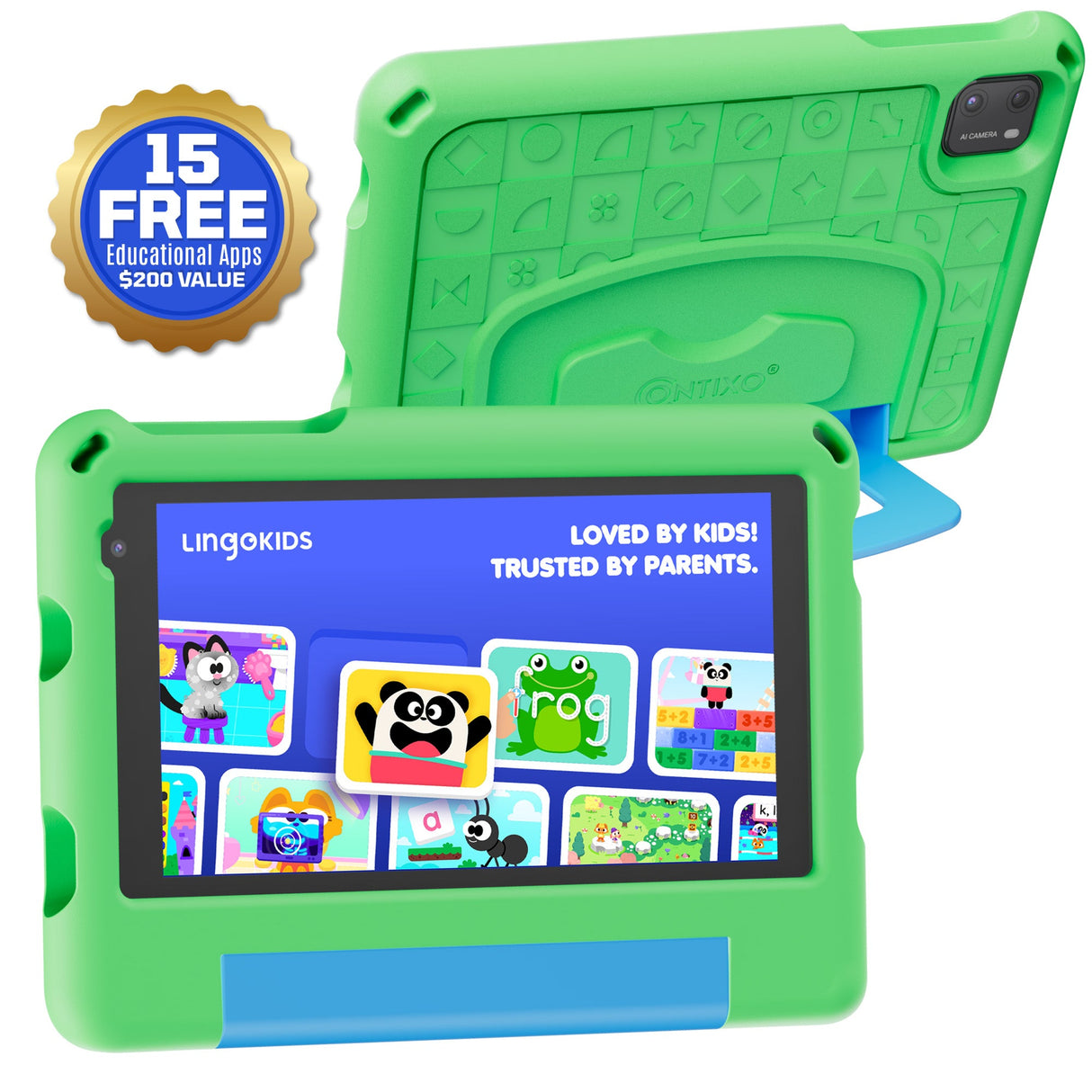Contixo A7 | 7" Kids Tablet, 2026 Model, Epic! and Lingokids, 32GB by Contixo