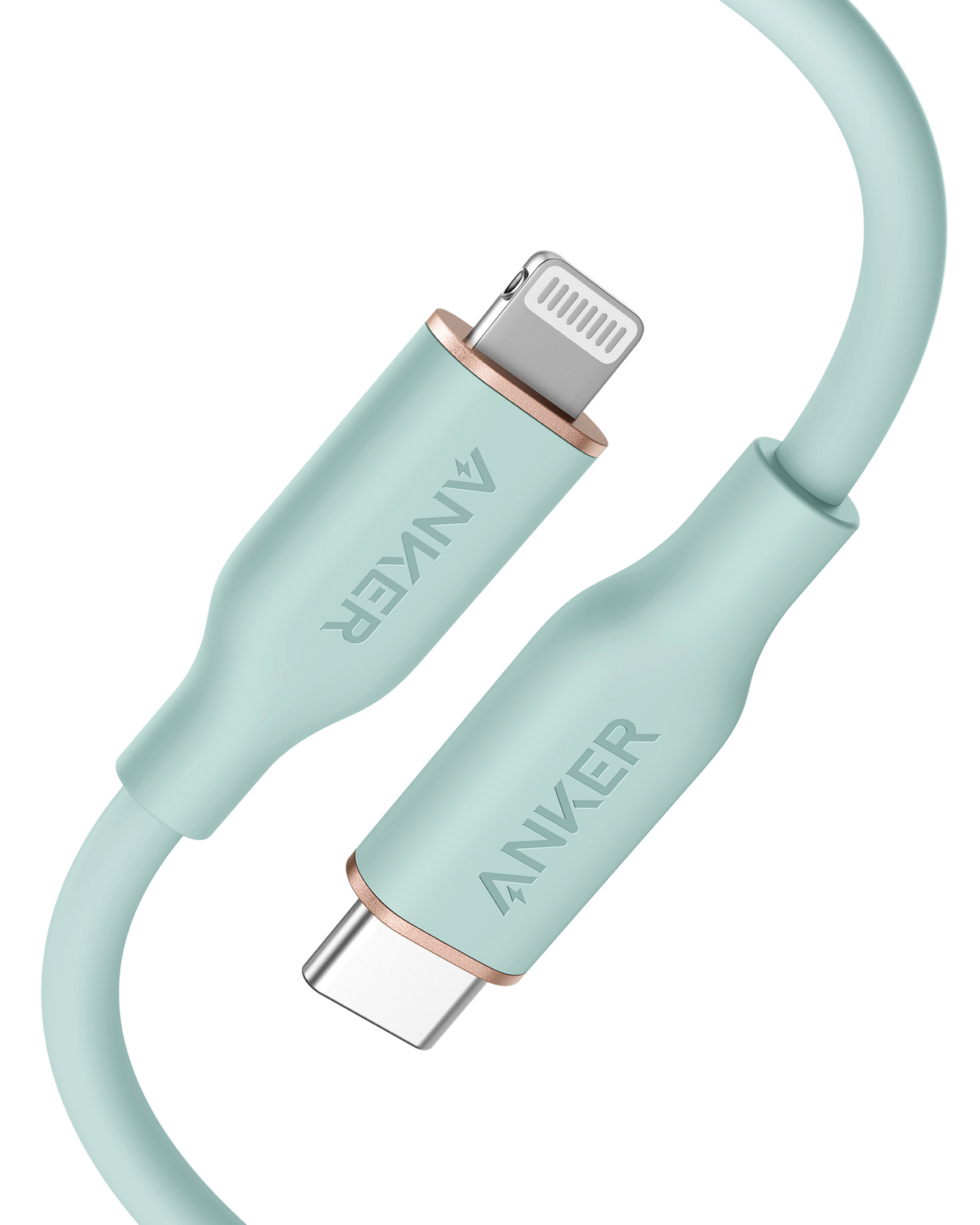 Anker <b>641</b> USB-C to Lightning Cable (Flow, Silicone)
