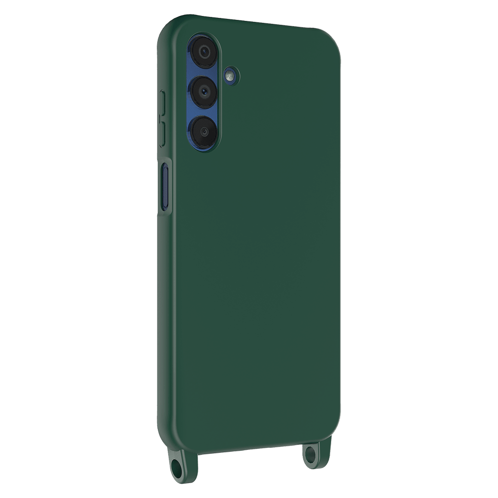 AMPD Real Feel TPU Crossbody Strap Case for Samsung Galaxy A15 5G by AMPD