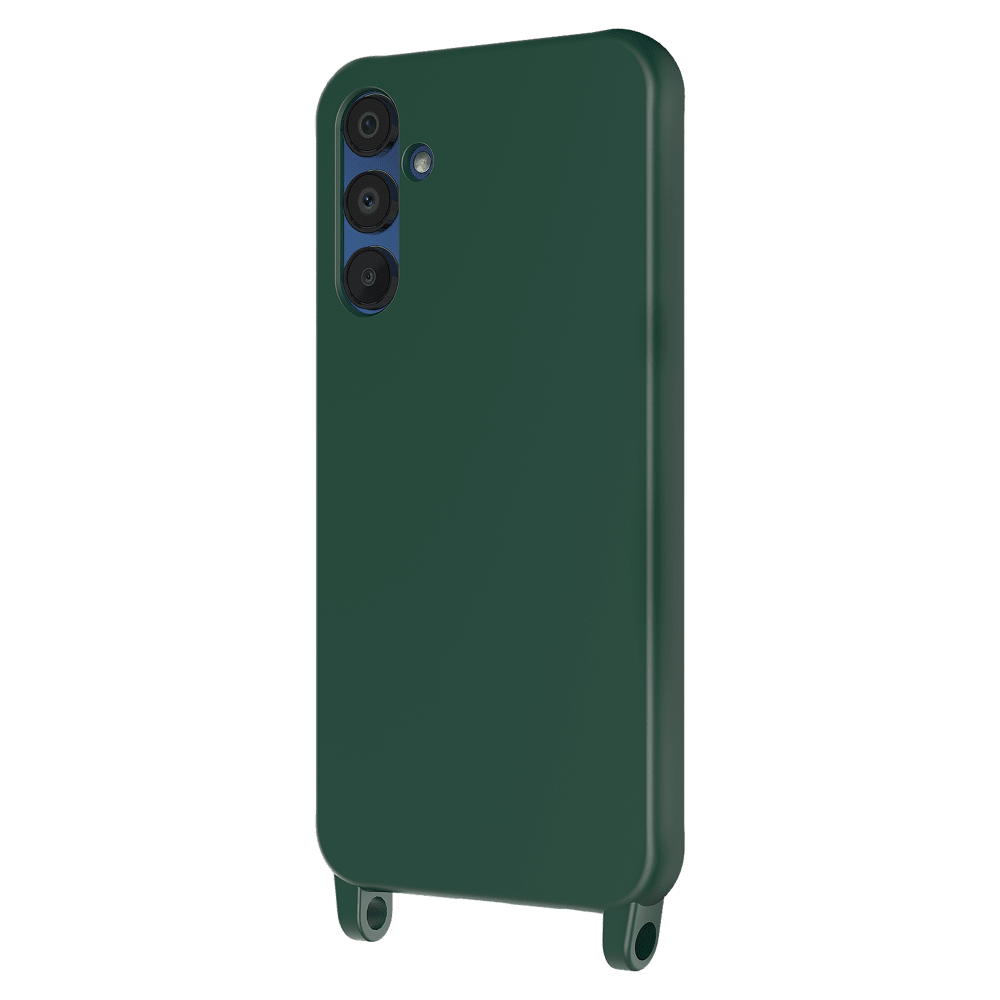 AMPD Real Feel TPU Crossbody Strap Case for Samsung Galaxy A15 5G by AMPD