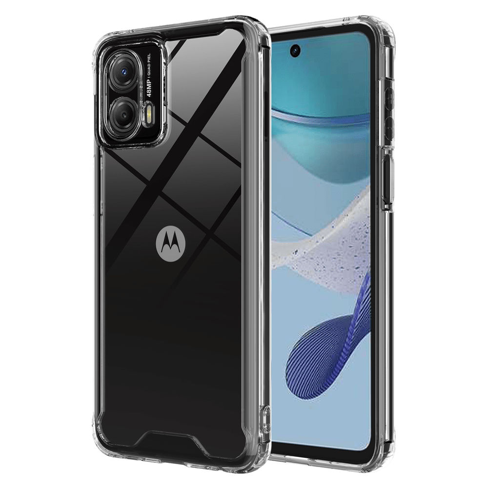 AMPD TPU / Acrylic Crystal Clear Case for Motorola Moto G 5G (2023) by AMPD