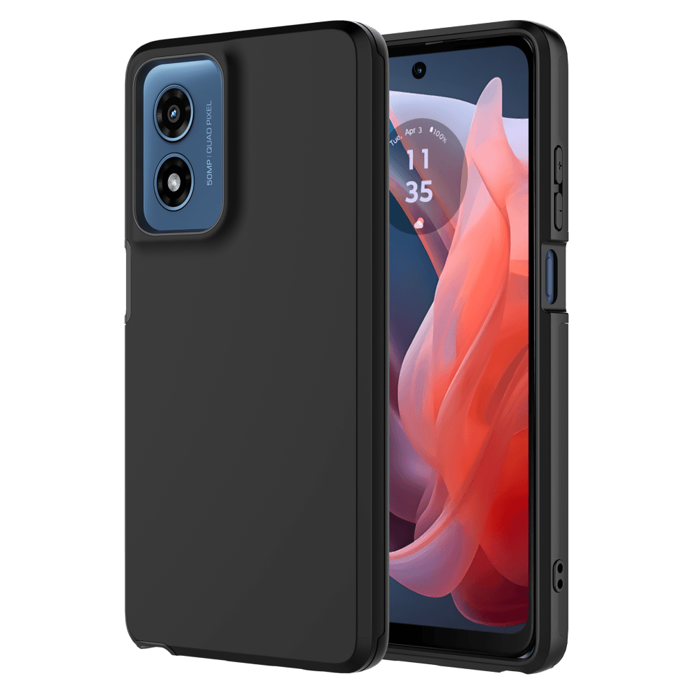 AMPD Dual Layer Soft Touch Classic Slim Case for Motorola Moto G Stylus 5G (2024) by AMPD