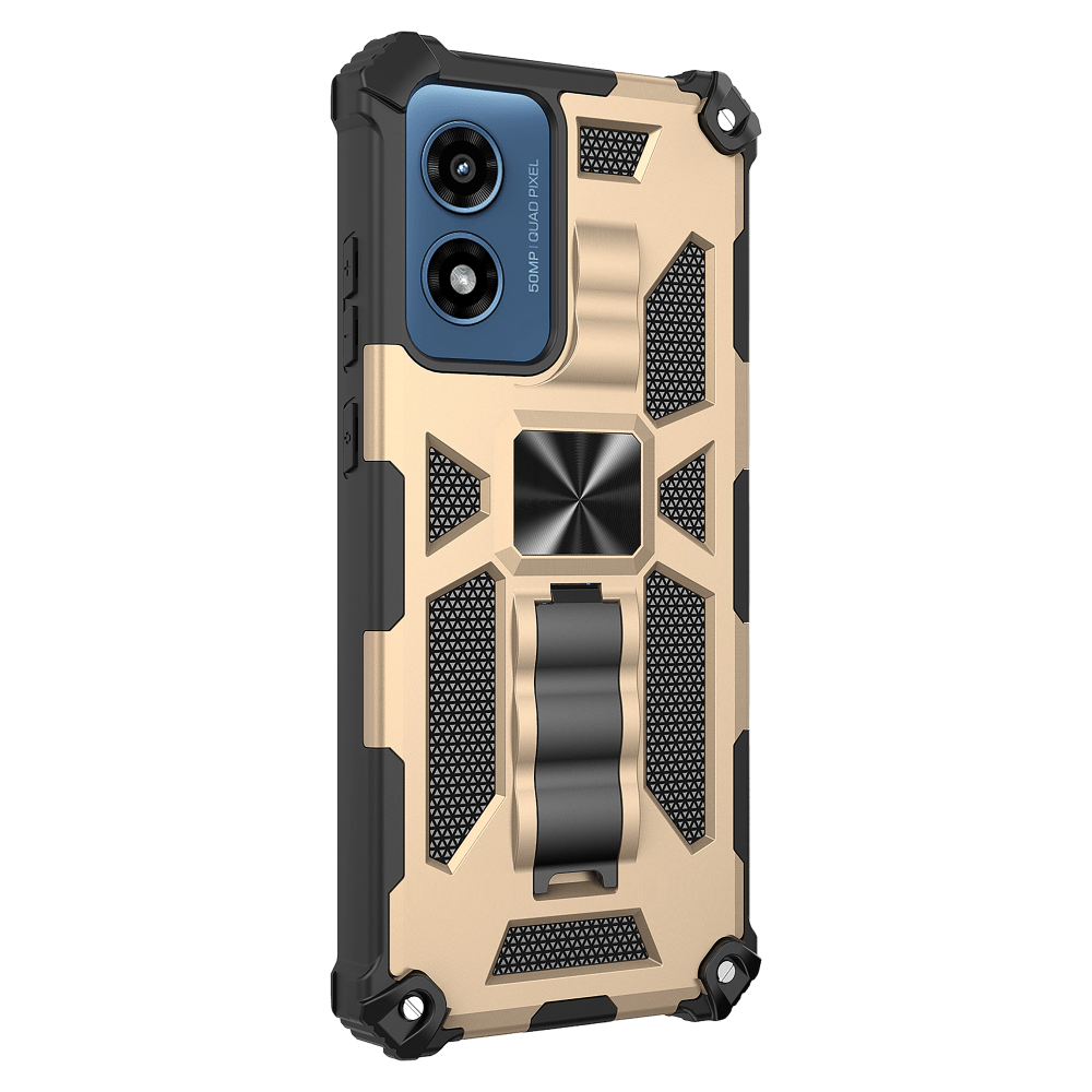 AMPD Dual Layer Kickstand Spiderweb Case for Motorola Moto G Stylus 5G (2024) by AMPD