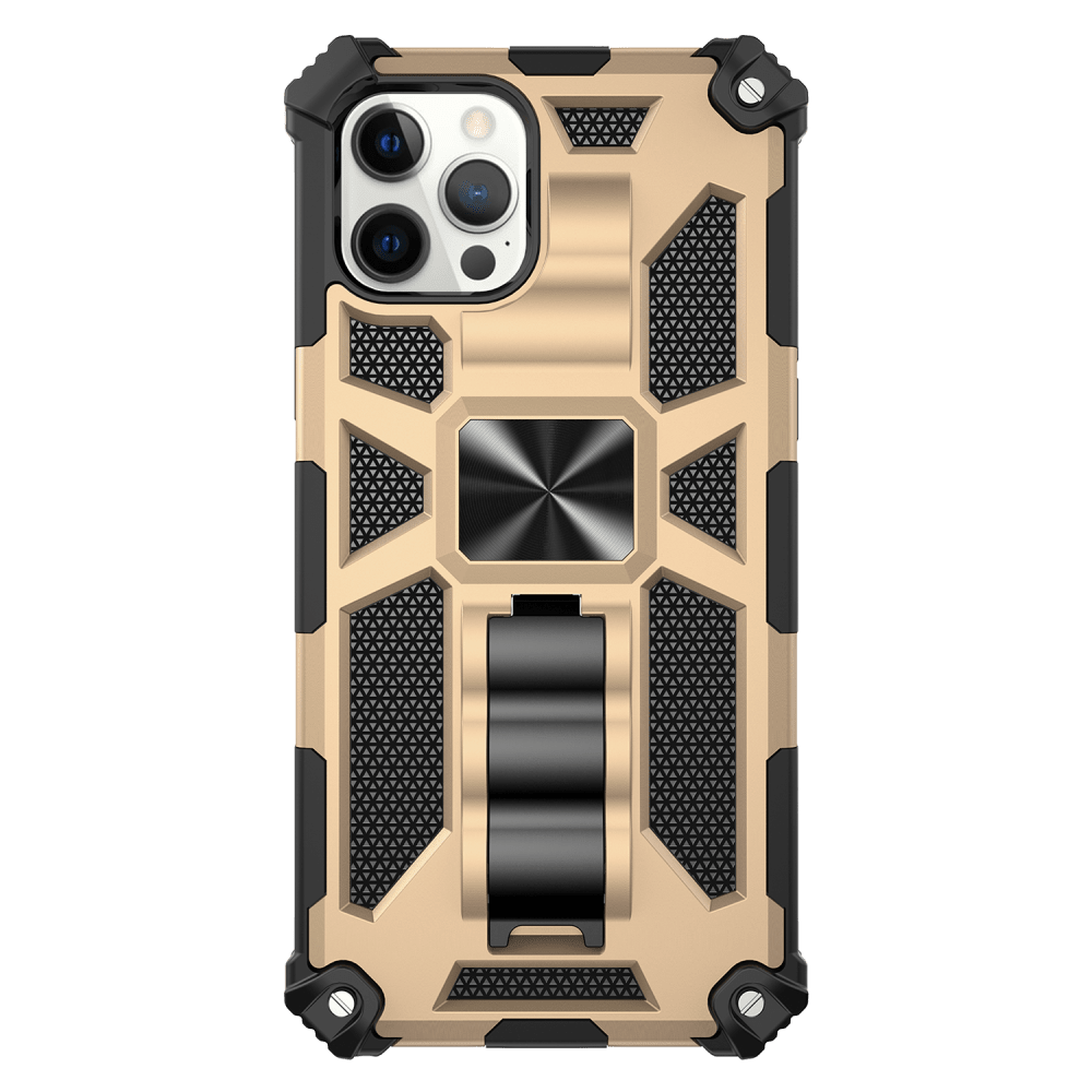 AMPD SpiderKick Dual Layer Case for Apple iPhone 12 Gold by AMPD