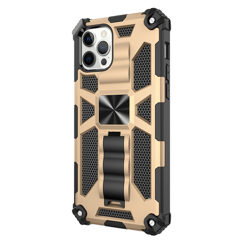 AMPD SpiderKick Dual Layer Case for Apple iPhone 12 Gold by AMPD