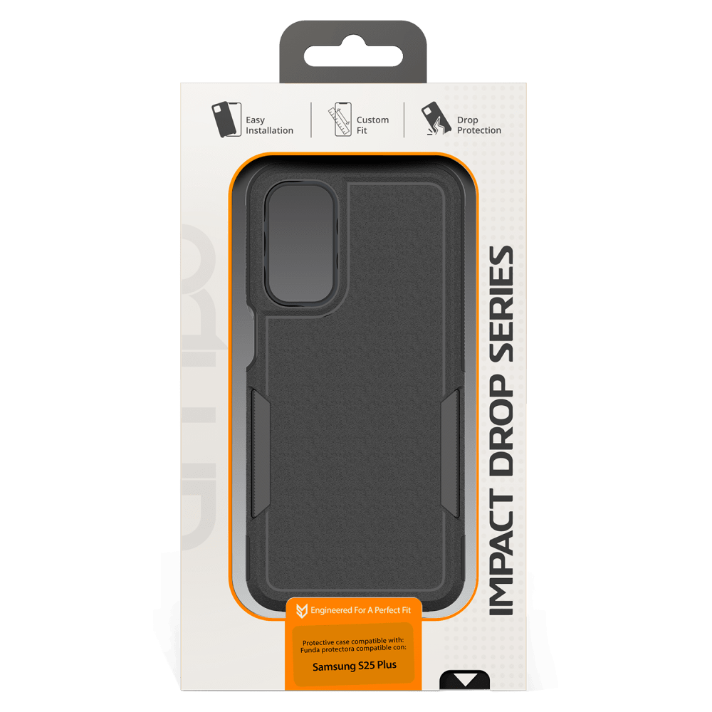 AMPD Dual Layer Hard Shell Military Drop Case for Samsung Galaxy S 2025 Medium by AMPD
