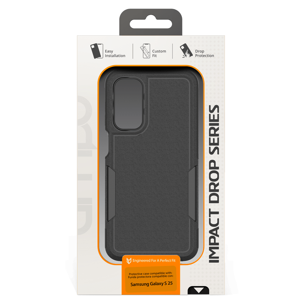 AMPD Dual Layer Hard Shell Military Drop Case for Samsung Galaxy S 2025 Small by AMPD