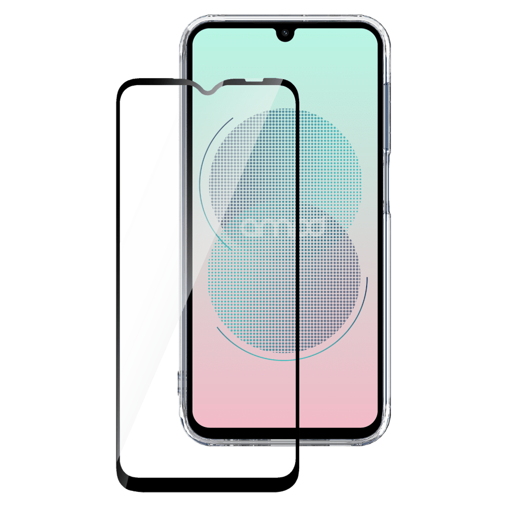 AMPD 3D Full Faced High Impact Tempered Glass Screen Protector for Samsung Galaxy S24 FE by AMPD