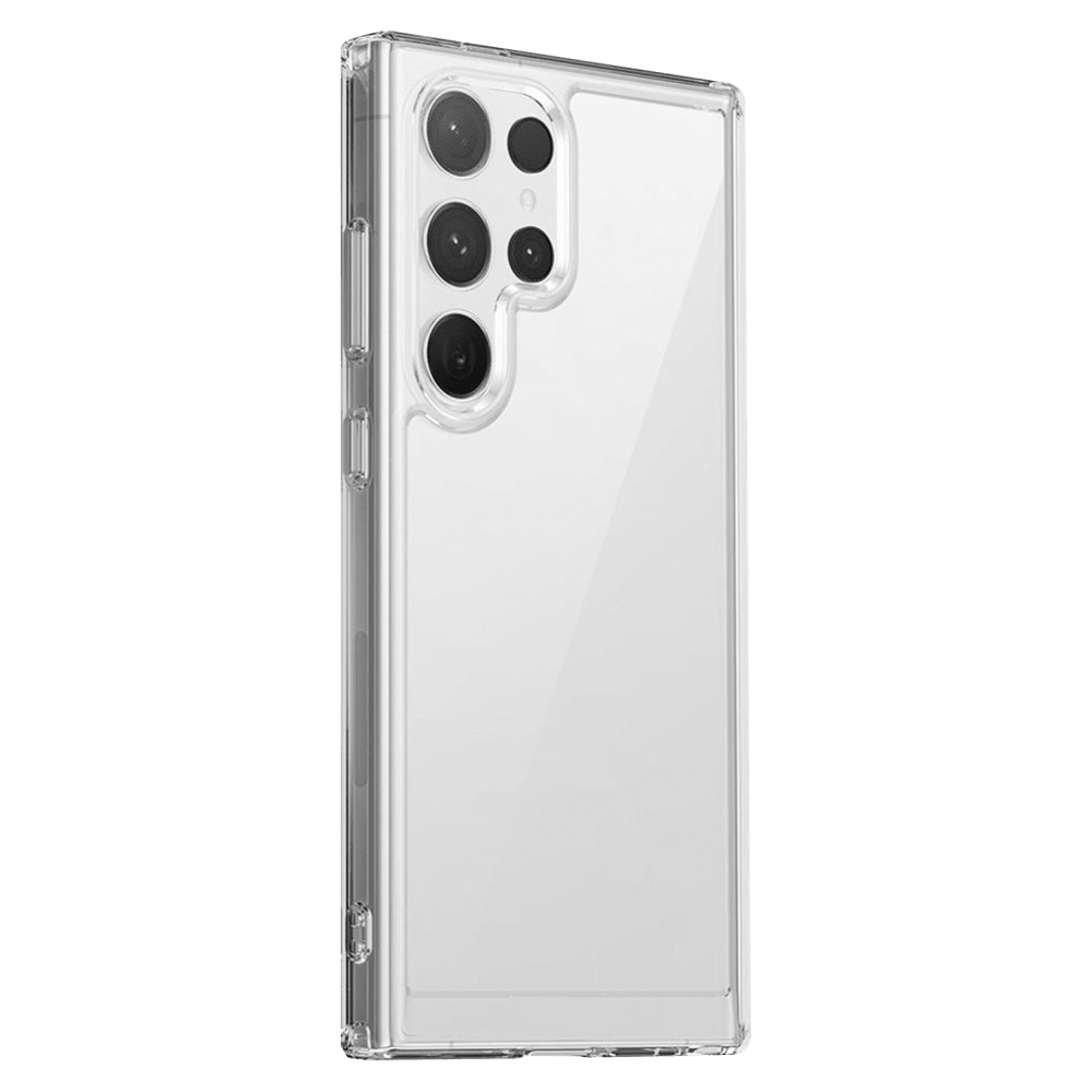 AMPD TPU / Acrylic Crystal Clear Case with Mag Ring for Samsung Galaxy S 2025 Large by AMPD