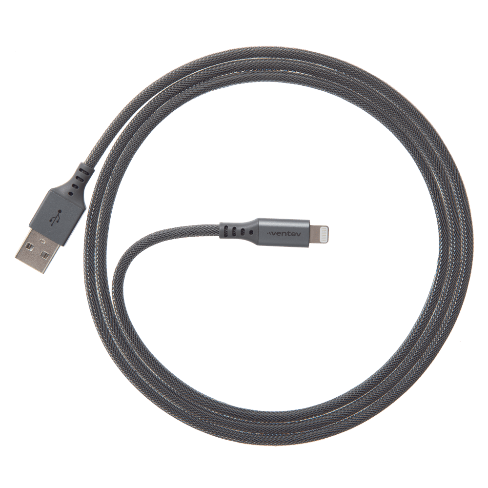 Ventev chargesync alloy USB A to Apple Lightning Cable 4ft by Ventev
