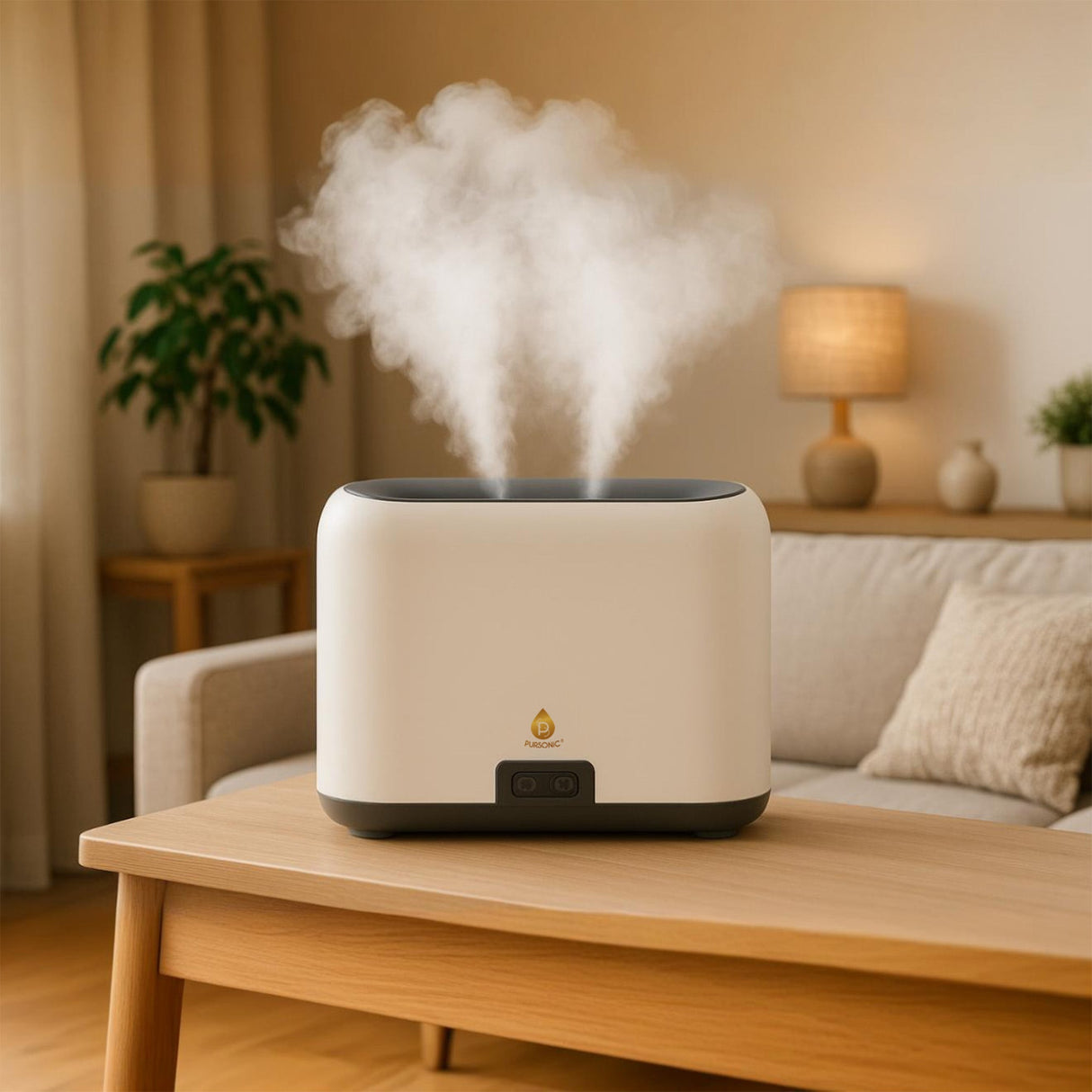 Pursonic Essential Oil FlameGlow Aromatherapy Diffuser by Pursonic