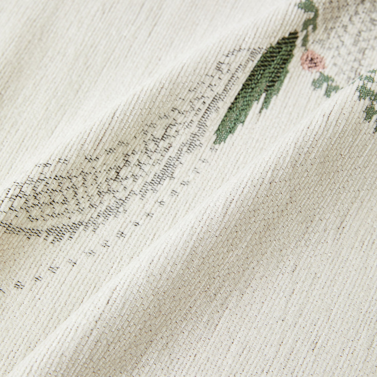 Charming French Country Floral Basket Sofa Throw Cover Rustic Farmhouse-Style Couch Cover Blankets