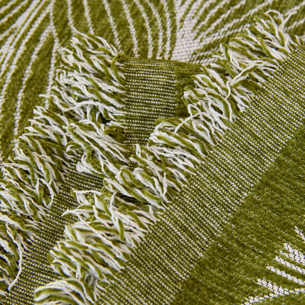 Leaf Universal Furniture Protector Chenille Couch Cover, Large Couch Cover Blanket for Couch Sofa