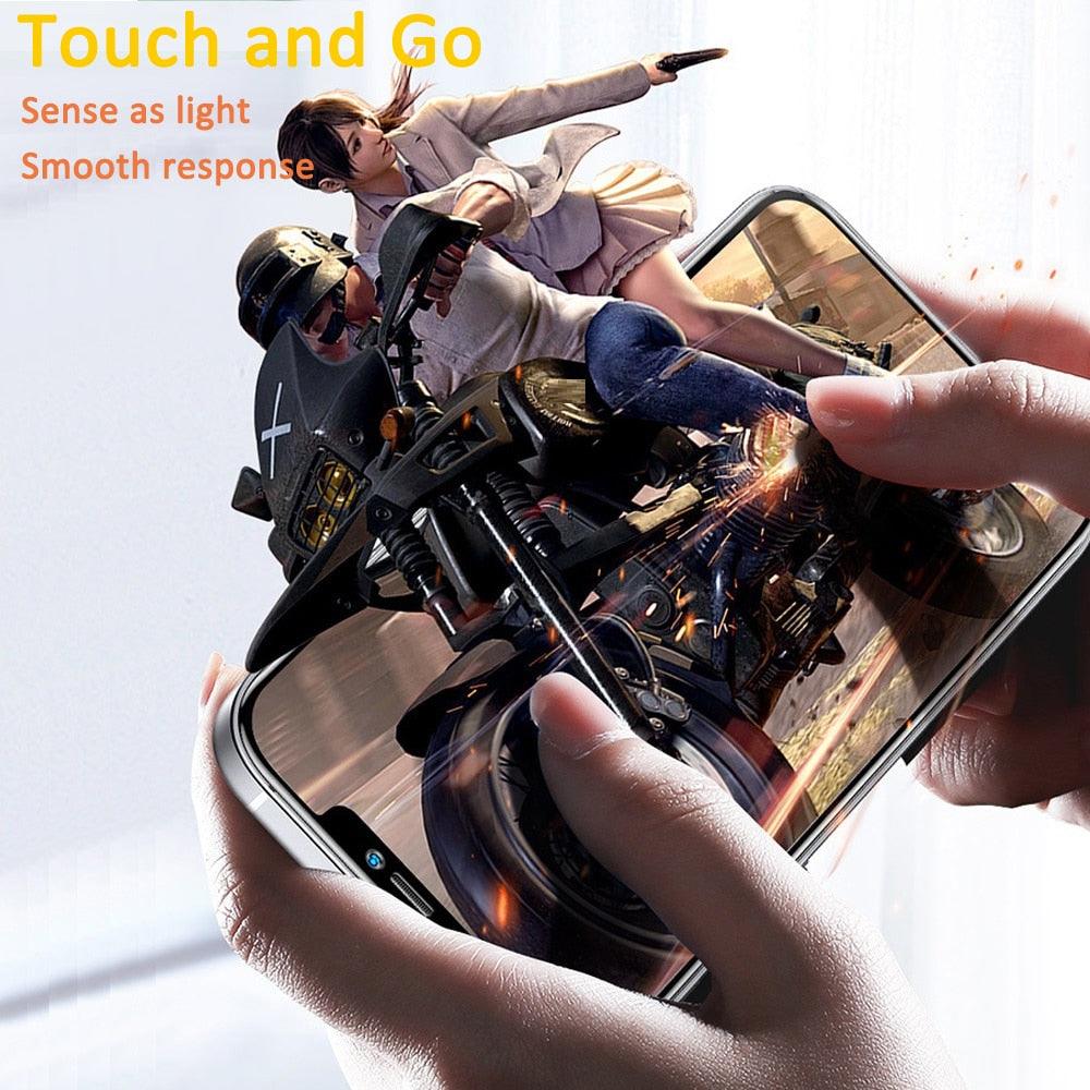 4pcs Tempered Glass for iPhone 14 13 12 11 Pro Max Mini Screen Protector for iPhone 14 Plus XS XR X 8 7 6S 5 5S SE HD Film Glass full screen Protector HD For Iphone