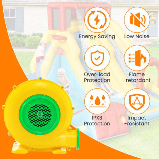 Air Blower Air Pump Fan with Convenient Handle and Ground Stakes-950W