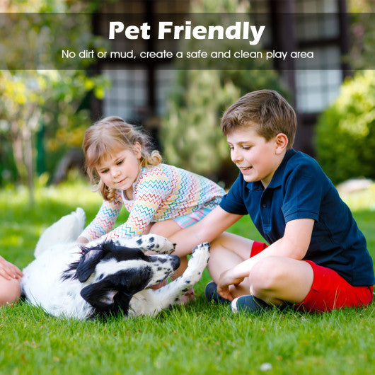 Indoor Outdoor Synthetic Turf Mat with Drainage Holes-XL