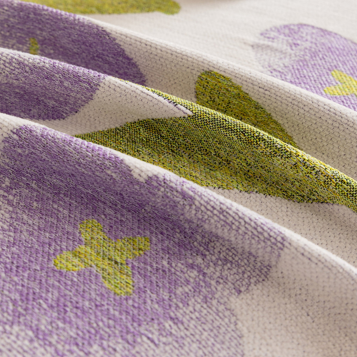 Ruffled Sweet Floral Sofa Cover with Skirt, Soft and Decorative Couch Throw Cover