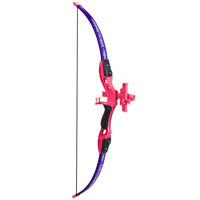 Contixo Kids Bow and Arrow Archery Set - Outdoor Toy, Safe Suction Cup Arrows, Ages 6-13 - Pink by Contixo