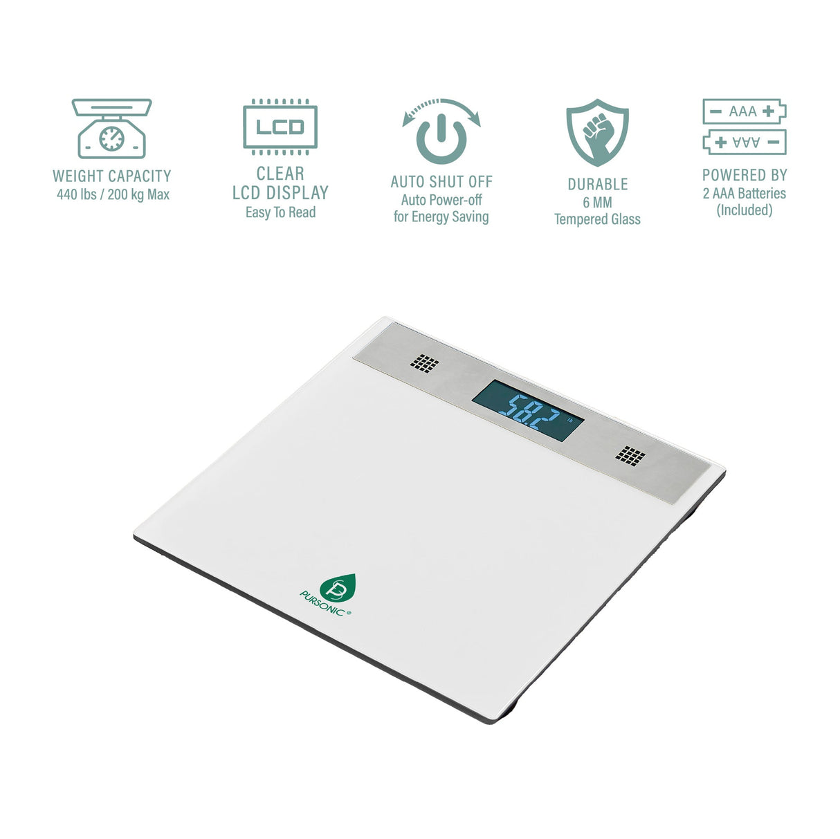 Bilingual Talking Bathroom Scale – Precision Meets Convenience by Pursonic
