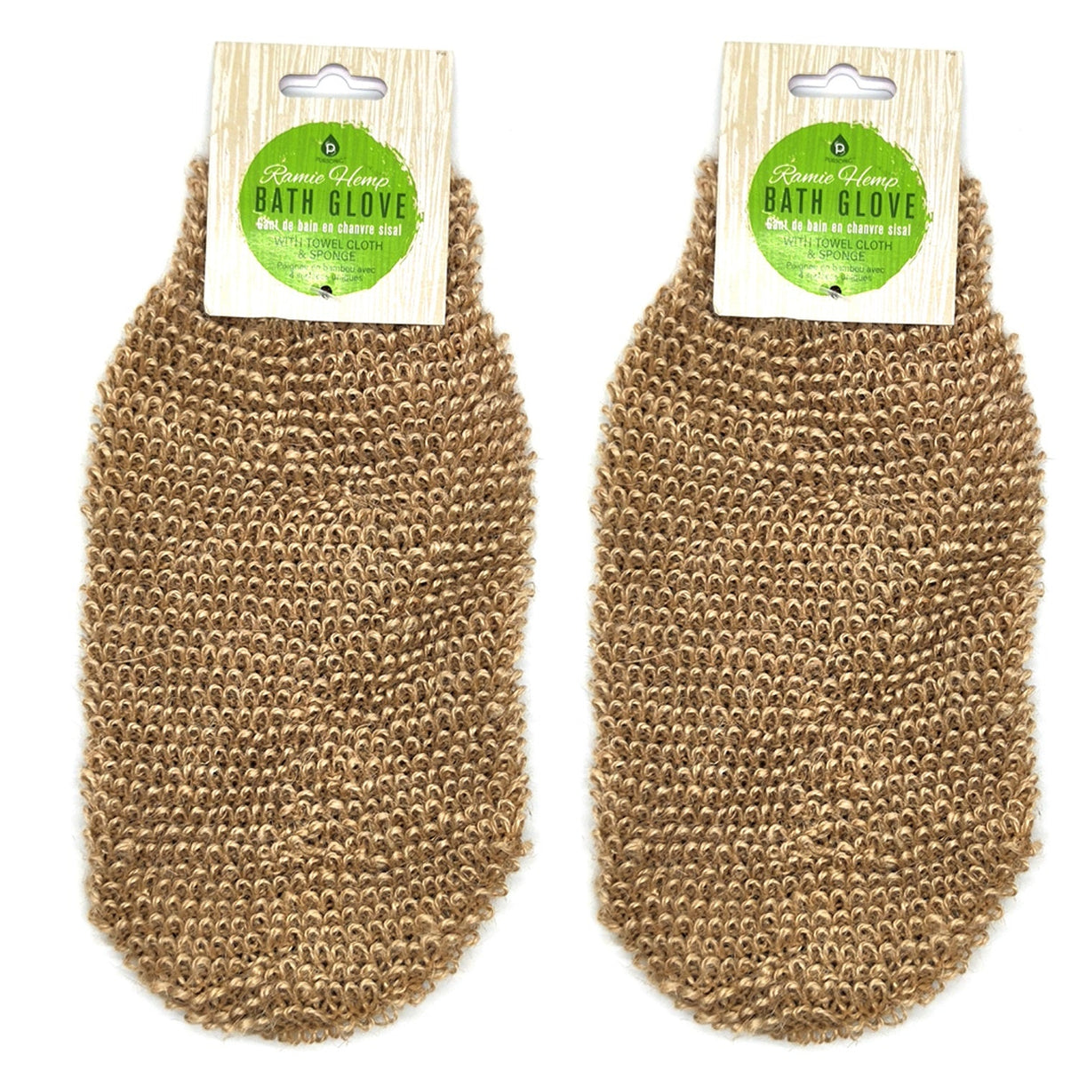 Sisal Hemp Bath Glove by Pursonic