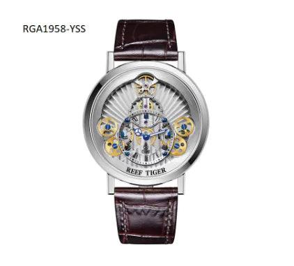 New Reef Tiger RT Luxury Leather Gear Strap