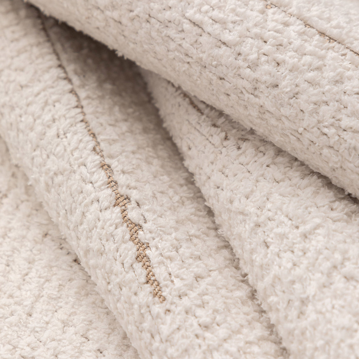 Textured Sofa Seat Cover with Wave Edge – Non-Slip, Washable Couch Throw Protector