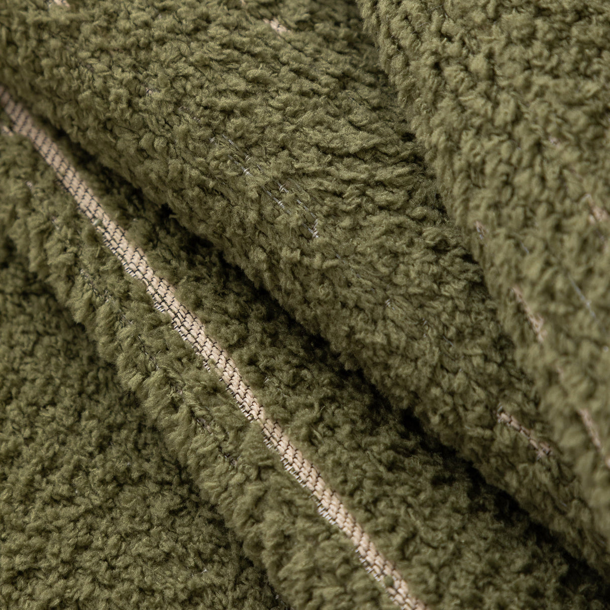 Textured Sofa Seat Cover with Wave Edge – Non-Slip, Washable Couch Throw Protector