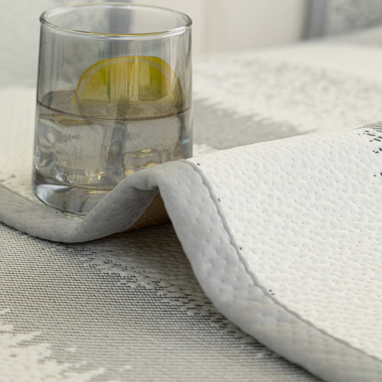 Striped Non-Slip Cooling Couch Cover, Summer Couch Pads for Seat Back Armrest