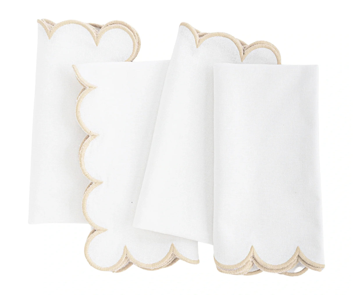 Pastel Cloth Napkins - Beige