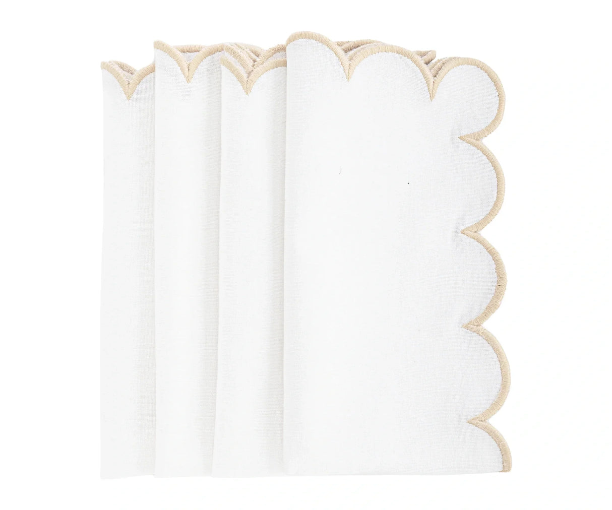 Pastel Cloth Napkins - Beige