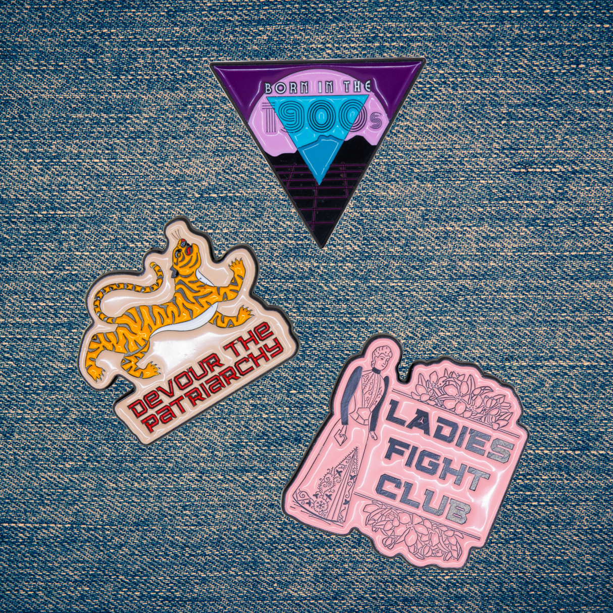 Born in the 1900s Enamel Pin - '80s Vibes Millennial