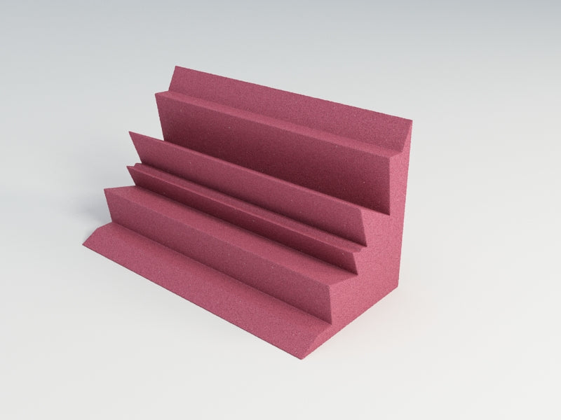 Acoustic Foam Bass Traps - 12x12x24 Inch - 13 Color Options