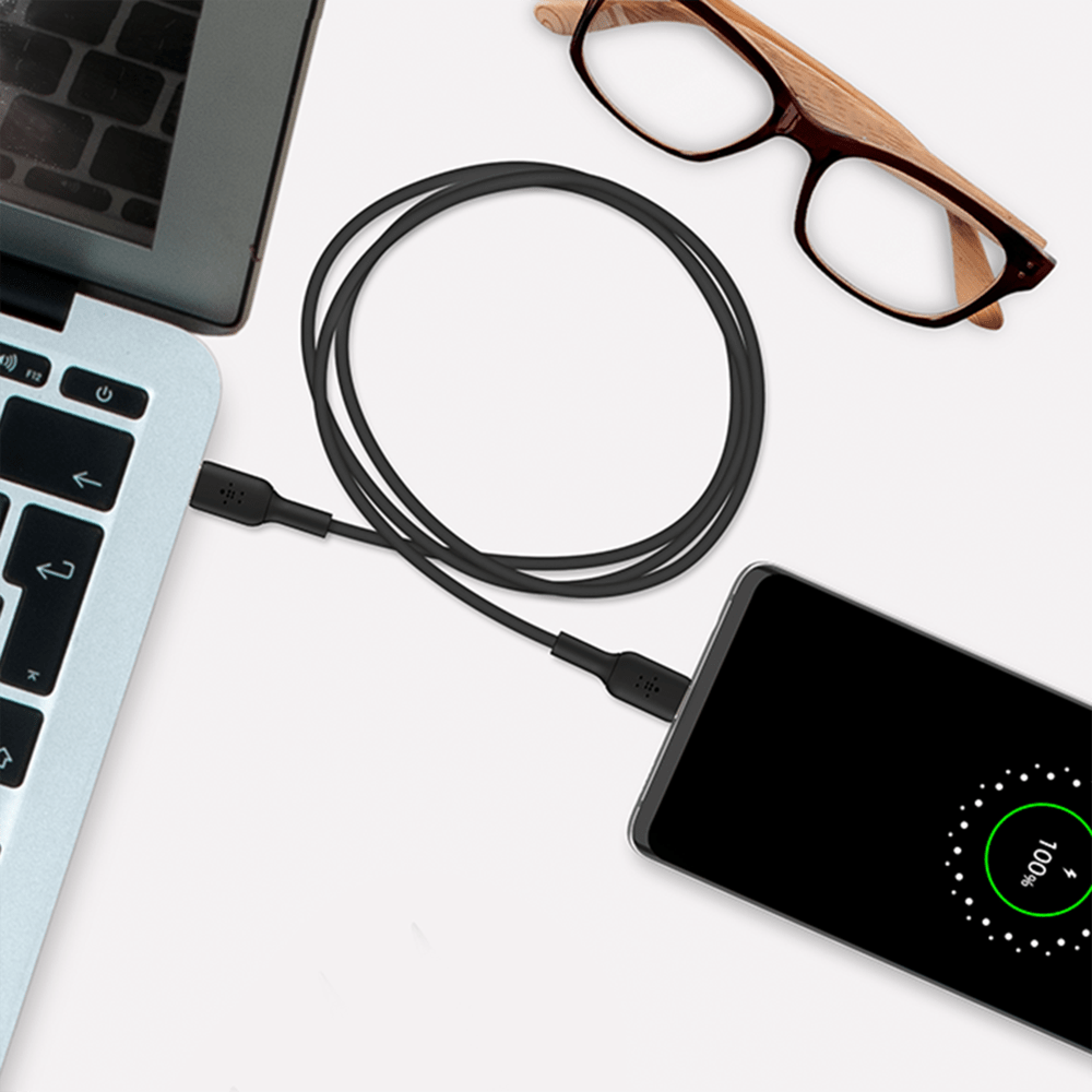 Belkin PVC USB C 2.0 to USB C 2.0 Cable 2m by Belkin