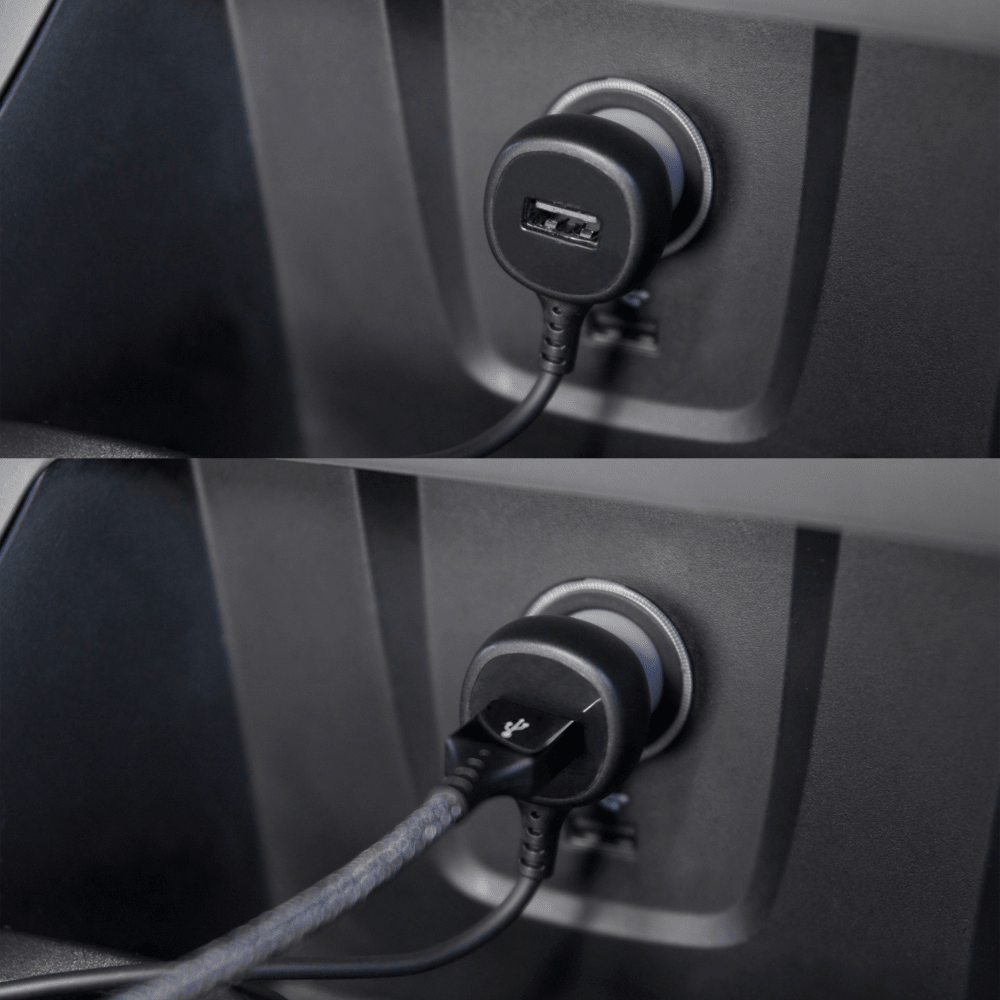 Ventev 27W ULTRAFAST Car Charger and USB-C Connected Cable by Ventev