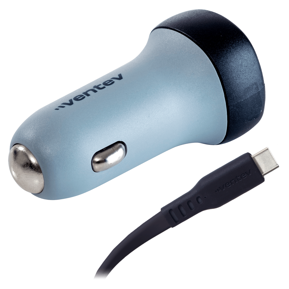 Ventev 30W ULTRAFAST USB C Universal Car Charger and USB C to USB C Cable by Ventev