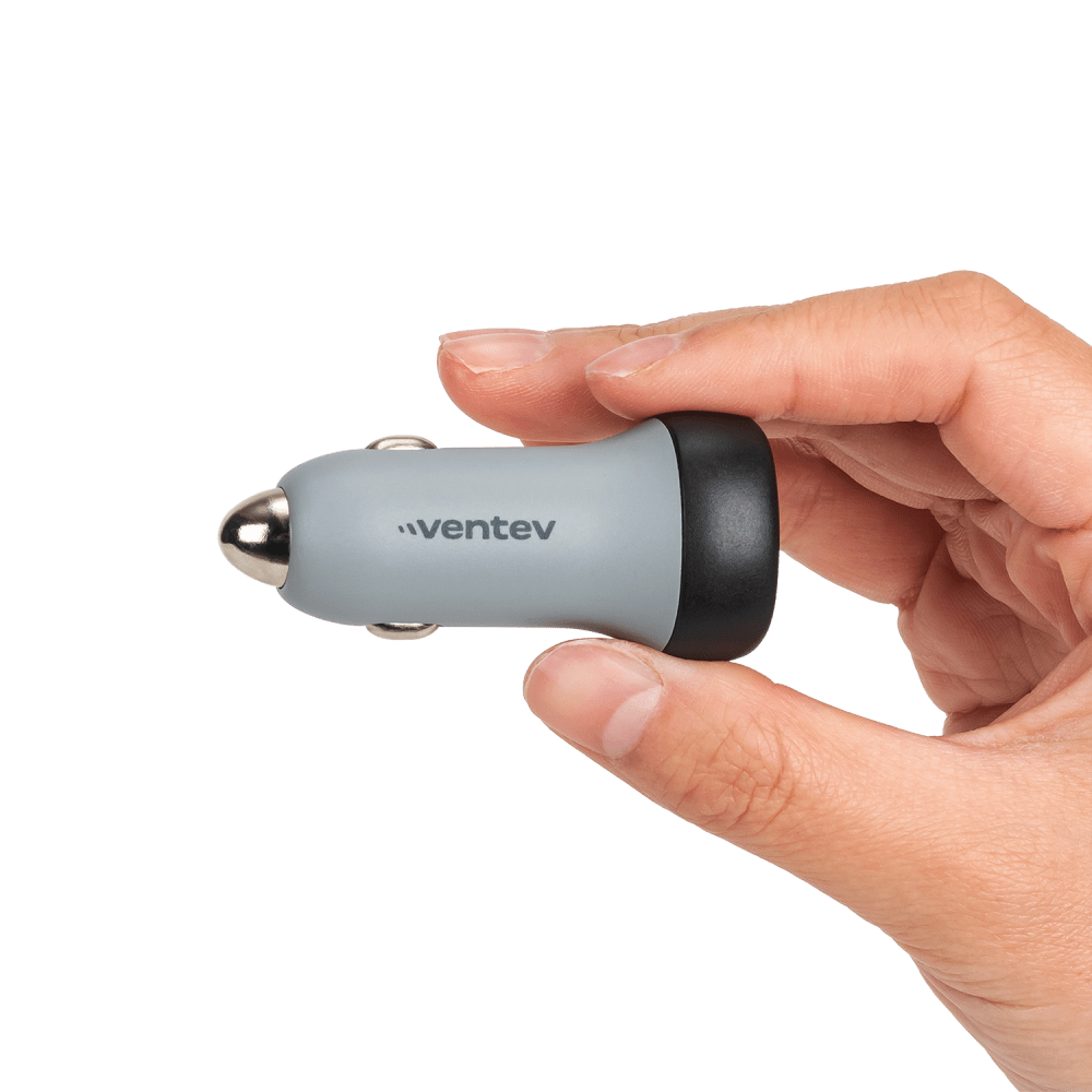 Ventev 30W USB C PPS Car Charger - Dark Gray - Box by Ventev