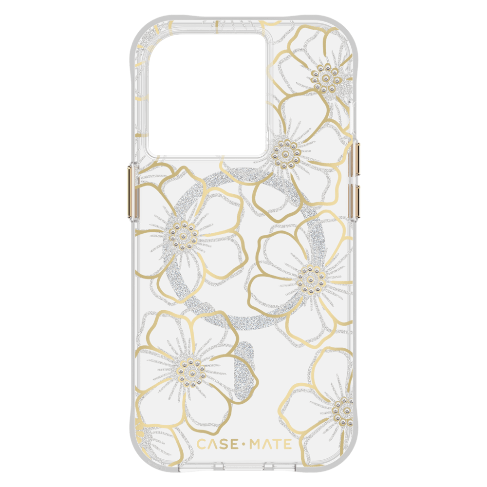 Case-Mate Floral Gems MagSafe Case for Apple iPhone 15 Pro by Case-Mate