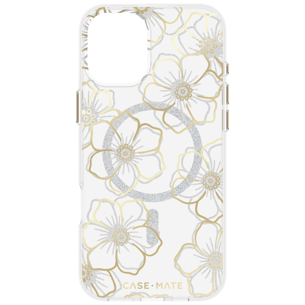 Case-Mate Floral Gems MagSafe Case for Apple iPhone 16 Plus by Case-Mate