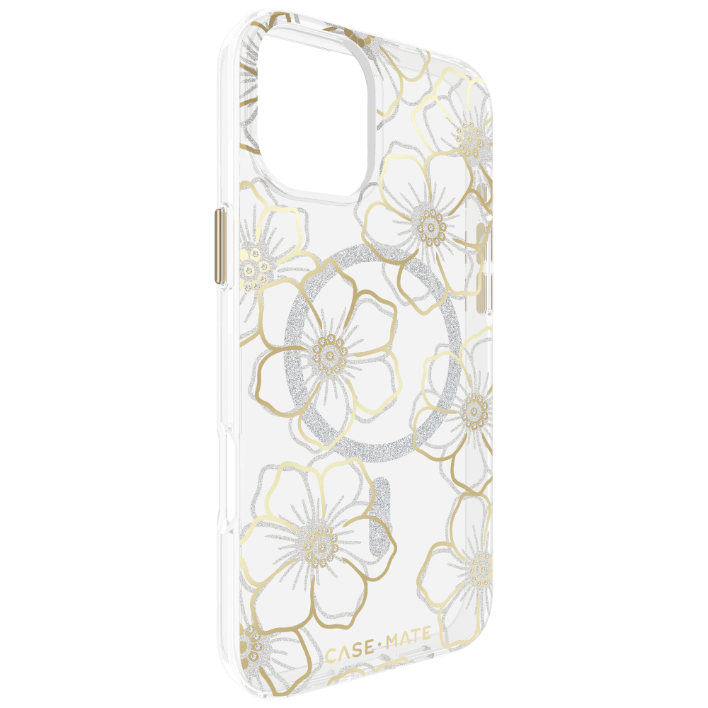 Case-Mate Floral Gems MagSafe Case for Apple iPhone 16 Plus by Case-Mate