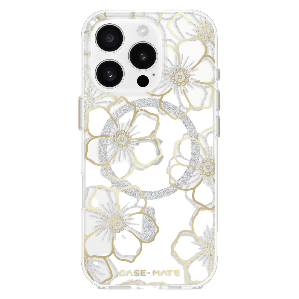 Case-Mate Floral Gems MagSafe Case for Apple iPhone 16 Pro by Case-Mate