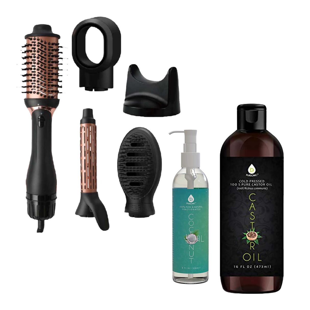 πΈ Pursonic Coconut & Castor Oil Beauty Bliss Mother's Day Bundle πΈ