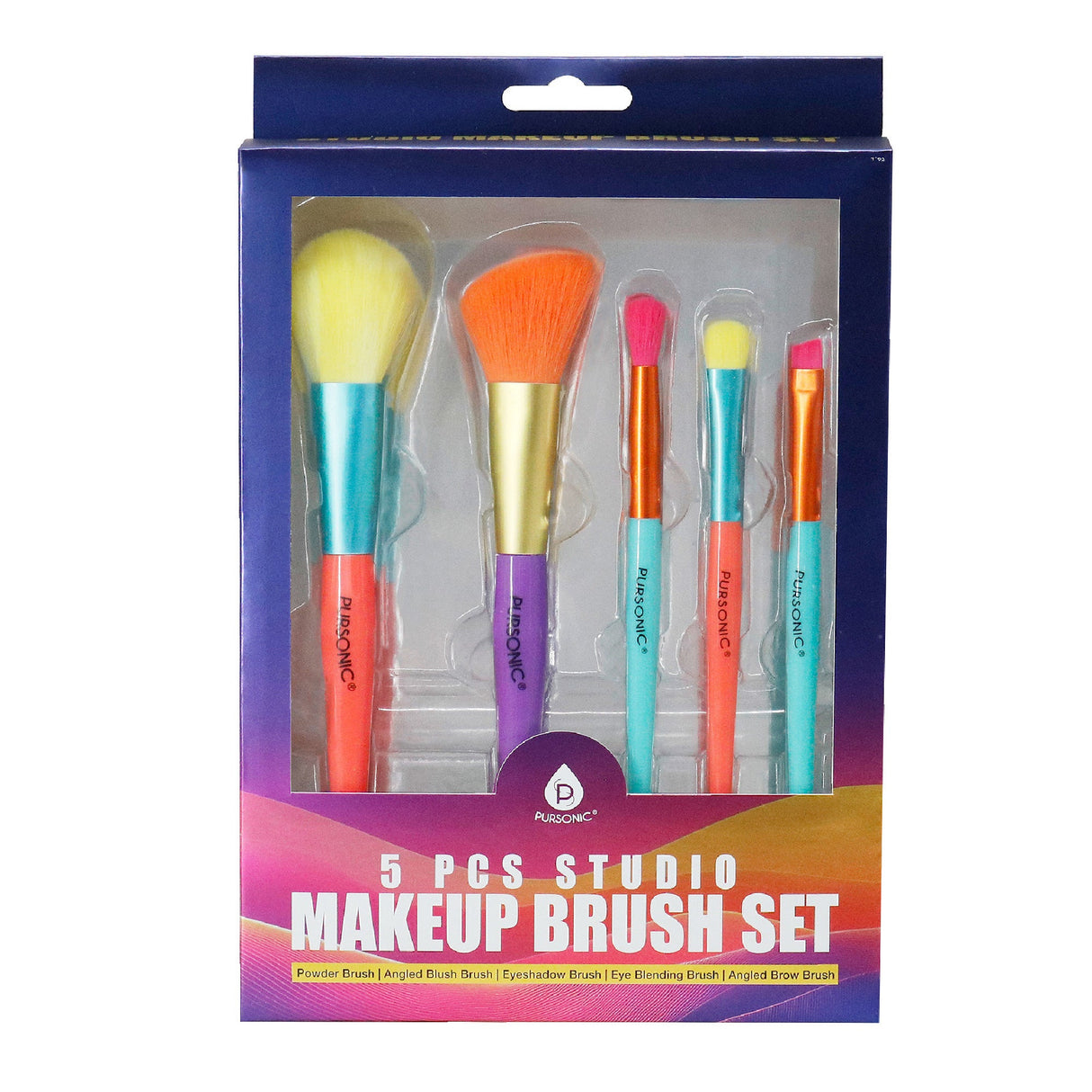 Pursonic Studio Makeup Brush Set (5 pcs) by Pursonic