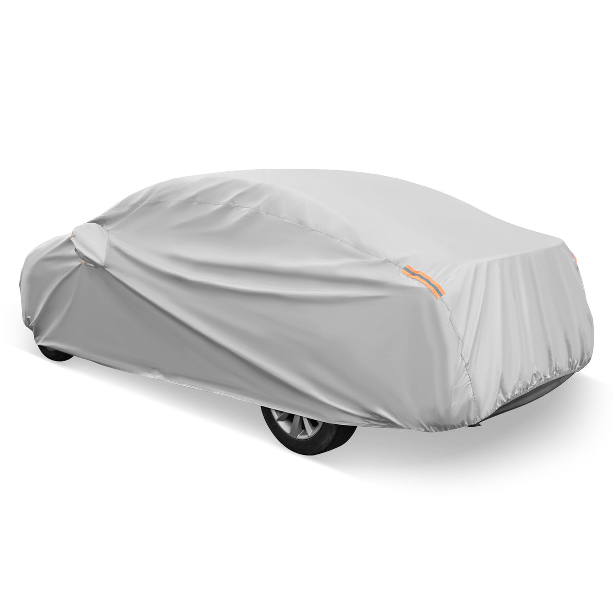 Car Cover for Automobiles 193 Inch Rain Sun UV Protection Universal Fit Sedan Chevrolet Ford Nissan
