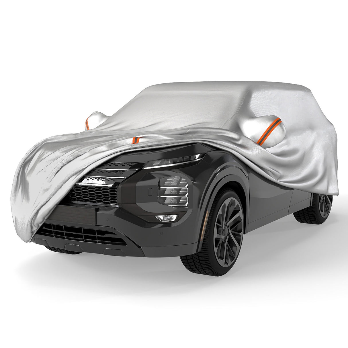 Car Cover for Automobiles 190 Inch Rain Sun UV Protection Universal Fit SUV Chevrolet Hyundai Kia Mazda