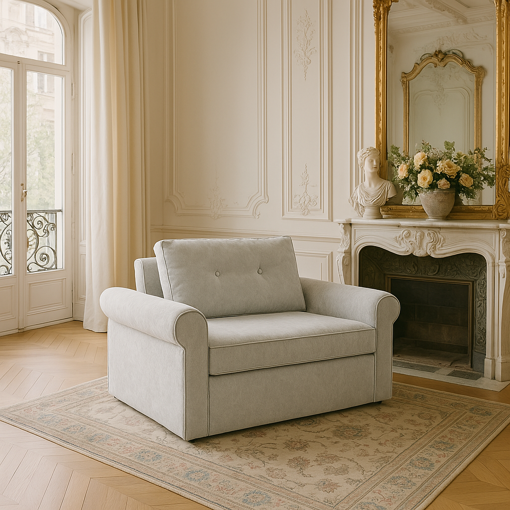 3-in-1 Adjustable Sleeper Sofa Bed Pull Out Chair Sofa